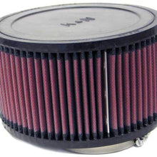 K&N Universal Clamp-On Air Filter: High Performance, Premium, Washable, Replacement Engine Filter: Flange Diameter: 3 In, Filter Height: 4 In, Flange Length: 0.625 In, Shape: Round, RA-0990