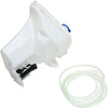 Windshield Washer Tank Assembly compatible with Hyundai Elantra 14-16 W/Pump and Cap Sedan