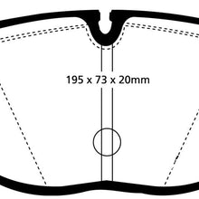 EBC Brakes DP31035C Redstuff Ceramic Low Dust Brake Pad