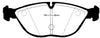 EBC Brakes DP31035C Redstuff Ceramic Low Dust Brake Pad