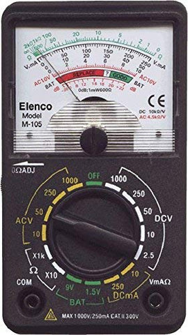 Elenco M105 15 Range Compact VOM