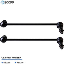 ECCPP Steering Front Sway Bar End Links Stabilizer Bar for 2003-2007 Nissan Murano 2004-2009 Nissan Quest 2pc K80255