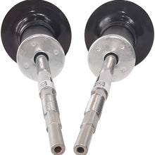 LuftMeister 580-435 949-701 19353951 19300066 Pair Front Shock Struts Absorber with Sensor for 2007-2014 Cadillac Escalade EXT ESV Chevyrolet Silverado Tahoe Suburban Avalanche GMC Sierra Yukon XL