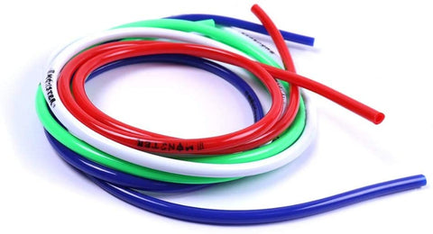 QUAROS Durable 1pc Colorful 1 Meter Motorcycle Petrol Oil Fuel Gasoline Delivery Hose Tube High Temperature Resistant Rubber Fuel Tube - (Color:)