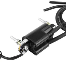 Ignition Coil Dual Wire Output Ignition Coil with Spark Cap Ignition Coil Dual Wire Output Replace Ignition Accessory for Honda CB160 CB350 CB400 CB650 CB1000 KAWASAKI YFM350