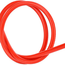 Car Ignition Cable, 8mm Silicone Spark Ignition Cable Wire Car Auto Accessory Replacements Part 1 Meter (Red)