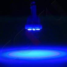 CCIYU 10X Super Blue Wedge Side T10 6SMD LED Speedometer Instrument Light 192 194 168