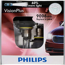 Philips 9006 VisionPlus Replacement Bulb, (Pack of 2)