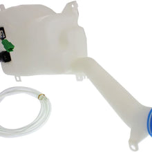 Windshield Washer Tank Assy compatible with Civic 96-00 W/Dual Pump and Cap DX Model Hatchback USA Built