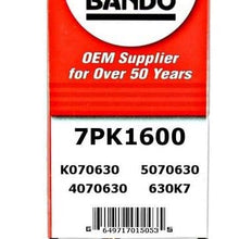 ban.do 7PK1700 OEM Quality Serpentine Belt (7PK1600)