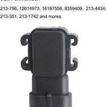 Kunttai 213-796 Manifold Absolute Pressure Sensor 09359409 MAP Sensor 1 Bar Fit for GM Buick Cadillac Chevrolet Silverado 1995-2011