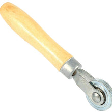 Suuonee Bearing Roller Tire,Wooden Handle Repair Tube Stitch Puncture Patch Tyre Roller Bearing Tool Kit