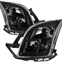 Xtune HD-JH-FFUS06-AM-BK Headlight (Ford Fusion 2006-2009 OEM Style s -Black)