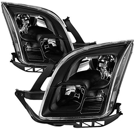 Xtune HD-JH-FFUS06-AM-BK Headlight (Ford Fusion 2006-2009 OEM Style s -Black)