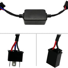 KOOMTOOM H4 Canbus Decoder Anti flicker Harness 9003 HB2 Headlight Bulb Warning Error EMC Canceller Decoder For 2003-2015 BMW Mini