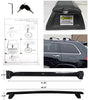 Spec-D Tuning Black Aluminum Roof Top Rack Cross Bar (Max Load 150Lbs) for 2008-2013 Highlander