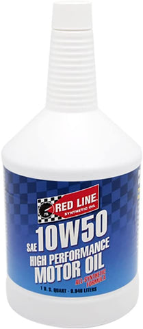 Red Line 11204 10W50 Motor Oil, 1 Quart, 1 Pack