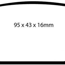 EBC Brakes UD1314 Ultimax OEM Replacement Brake pad