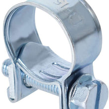 WFLNHB 20 Pcs 5/16" Fuel Injection Gas Line Style Hose Clamps 1/2" - 9/16" Dia Clip Pipe Kit for Automotive Agriculture Plant and Construction