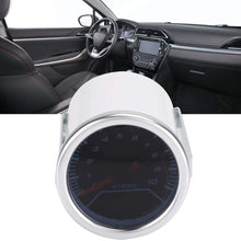 Duokon 52mm/2in 0-10000 RPM Tachometer LED White Light Pointer Tach Gauge Smoke Lens 12V