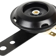 Motorcycle Horn, 12V 105db Universal Waterproof Round Loud Horn Speaker for Most Scooters Motorcycles