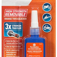 Permatex 25210 High Strength Removable Orange ThreadLocker