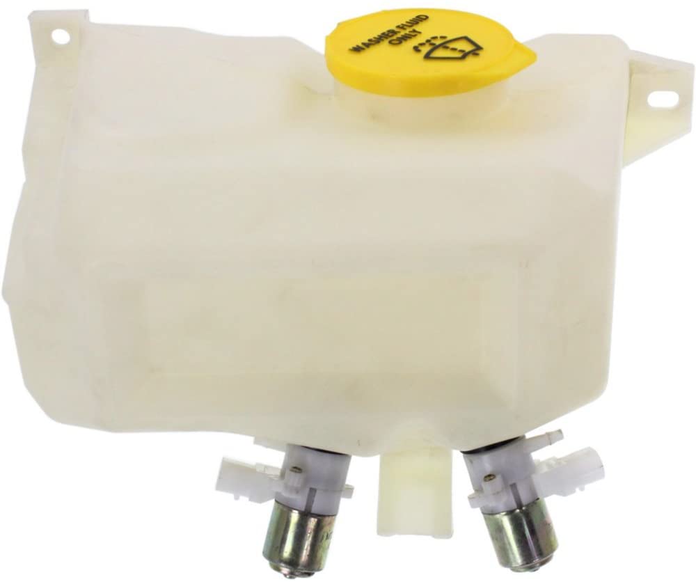 Windshield Washer Tank Assembly compatible with Jeep Grand Cherokee 93-95 W/Dual Pump and Cap W/Sensor Hole