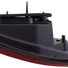 Replacement Driver Tail Light Red and Clear Lid Mounted Lens Compatible with 2020 Corolla Sedan Japan 2020 Corolla Hybrid