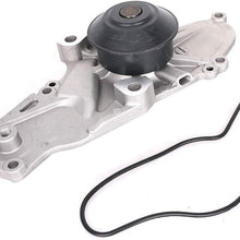 Engine Timing Belt Kit with Water Pump for 2003-2017 Honda Accord Crosstour Pilot Odyssey Ridgeline Acura MDX RDX RL TL TSX ZDX Replace # TCKWP329 TKH-002 TKH002