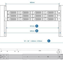 QNAP Systems Mounting Rail Kit for Network Storage System RAIL-B02