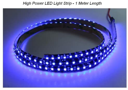 LED Light Strip HIGH POWER Blue color for Auto Airplane Aircraft Rv Boat Interior Cabin Cockpit LED Light