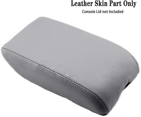 DSparts Center Console Lid Armrest Cover Leather for Toyota Avalon 2000-2004 Leather Part Only (Gray)