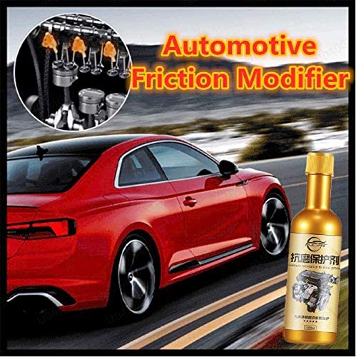 Ganenn 120ml Automotive Friction Modifier,Friction Modifier Additive Engine Treatment for Gasoline and Diesel Engines,Reduces Noise and Friction Heat, Increases Performance (Multicolor)