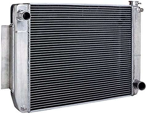 Maxx Power Chevy Style Tri Flow Aluminum Radiator 26 Inch 3 Pass Cooling