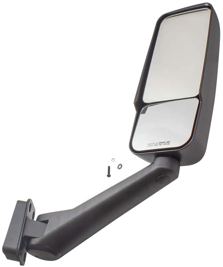 Replacement Passenger Manual Side View Door Mirror Compatible with 2003-2009 Kodiak Topkick Truck 25886101