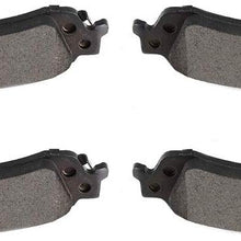 LSAILON Ceramic Brake Pads 4 Pcs Brake Kits Fit for Cadillac Escalade ESV/EXT,Chevrolet Avalanche/Suburban/Silverado 1500 Classic/Tahoe,GMC Sierra 1500 Classic/Yukon XL 1500