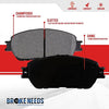 V-Trust Top Quality Ceramic Brake Pads-VTCRD1578-[FRONT Wheels]