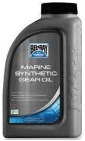 Bel-Ray 99741-BT1-12PK Marine Synthetic Gear Oil - 1 Liter Bottle, (Case of 12)