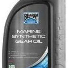Bel-Ray 99741-BT1-12PK Marine Synthetic Gear Oil - 1 Liter Bottle, (Case of 12)