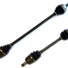 DTA HO81198112 front Left Right Pair - 2 New Premium CV Axles (Drive Axle Assembly) Fits 1986-1989 Honda Accord With Automatic Transmission Only