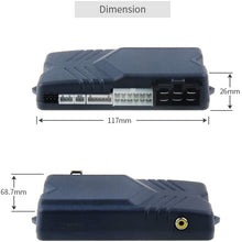 EASYGUARD EC200-K9 2 Way Car Alarm System with LCD Pager Display Remote Engine Start Turbo Timer Mode Shock Alarm DC12V Long Remote Range