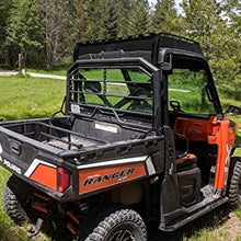 Aprove Cruiser Roof Rack, Rooftop Cargo Carrier, Luggage Hold for Polaris Ranger XP 900 (2013-2019) - Steel Black Powder Coat - Integrated Light Ports - Bolt-On Installation