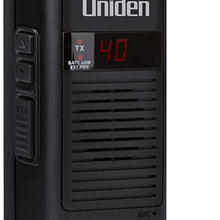 Uniden PRO401HH Professional Series 40 Channel Handheld CB Radio, 4 Watts Power with Hi/Low Power Switch, Auto noise cancellation, Belt Clip And Strap Included, 2.75in. x 4.33in. x 8.66in.