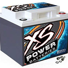 XS Power D1200 XS Series 12V 2600 Amp AGM High Output Battery with M6 Terminal Bolt