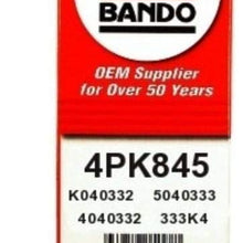 Bando 4PK780 OEM Quality Serpentine Belt (4PK845)