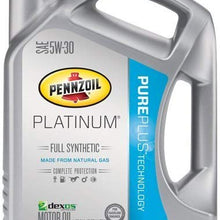 Pennzoil Platinum Full Synthetic Motor Oil 5W-30 – 5 Quart