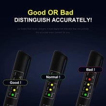 Volwco Universal Brake Fluid Tester Pen-Precision Car Brake Fluid Tester with 5 LED Indicator,Car Vehicle Auto Automotive Testing Tool for DOT3 DOT4 Brake Fluid