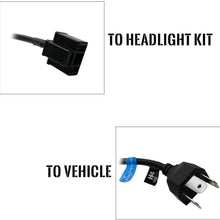 AnyCar Led Headlight Decoder H4 HB2 9003 Canbus Resistor Anti-flicker Harness Headlight Bulb Decoder for LED Headlight Warning (H4/HB2/9003)