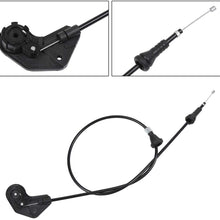 X AUTOHAUX Engine Hood Release Cable for 1999-2005 BMW E46 51238208442