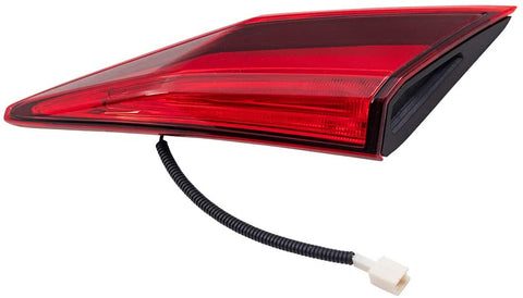 Brock Replacement Tail Light Assembly Compatible with 2016-2019 Civic Sedan Passengers Lid Mounted Tail Lamp 34150TBAA01 34150-TBA-A01